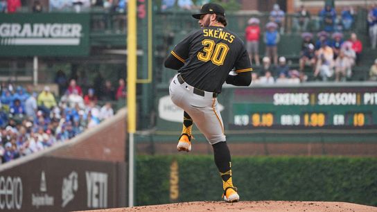 Pirates 2, Cubs 1: Skenes battles, offense responds taken in Chicago (Top story). Photo by GETTY